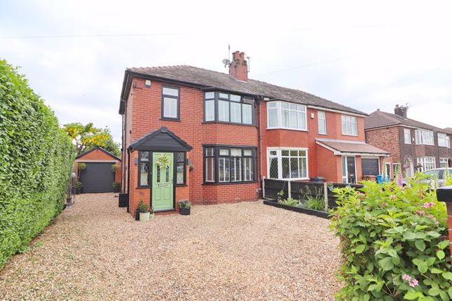Thumbnail Semi-detached house for sale in Newearth Road, Worsley, Manchester