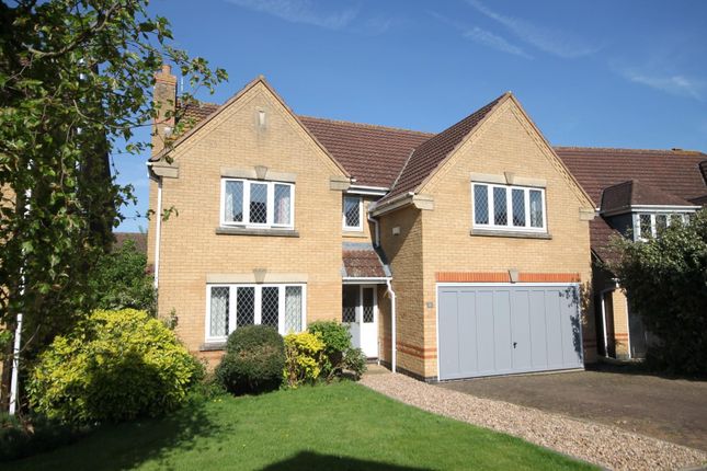 Thumbnail Detached house for sale in Portwey Close, Brixworth, Northampton
