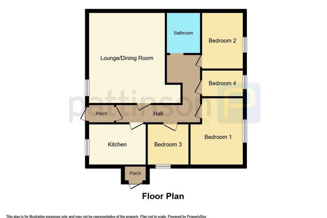 Bungalow for sale in Dunelm Road, Thornley, Durham