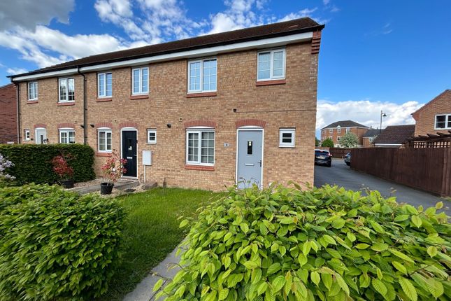 Thumbnail End terrace house for sale in Newbury Crescent, Bourne