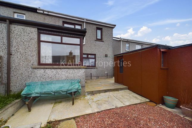 End terrace house for sale in 19 Warrenfield Crescent, Kirkwall, Orkney