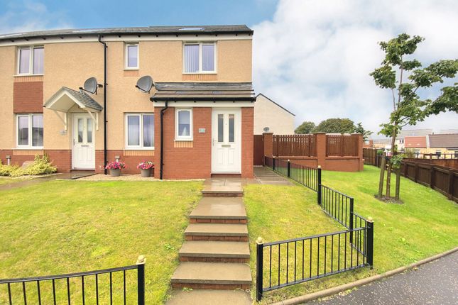 Thumbnail End terrace house for sale in Bensfield Drive, Larbert