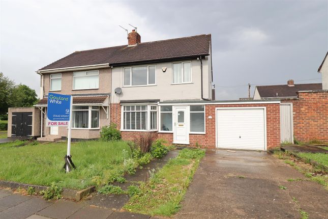 Thumbnail Semi-detached house for sale in Redhill Road, Roseworth, Stockton-On-Tees