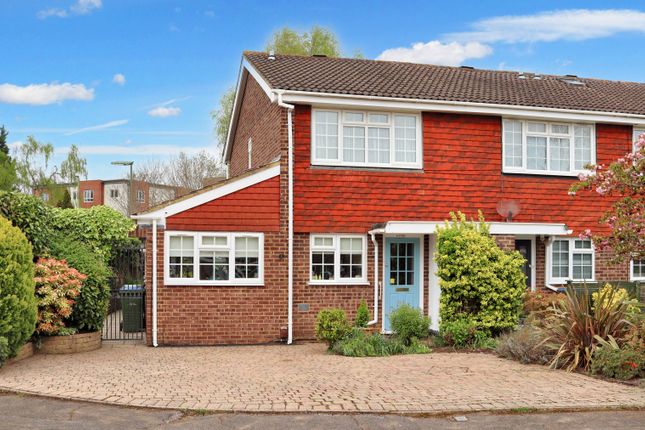 Thumbnail End terrace house for sale in Mayfield Close, Hersham, Walton-On-Thames