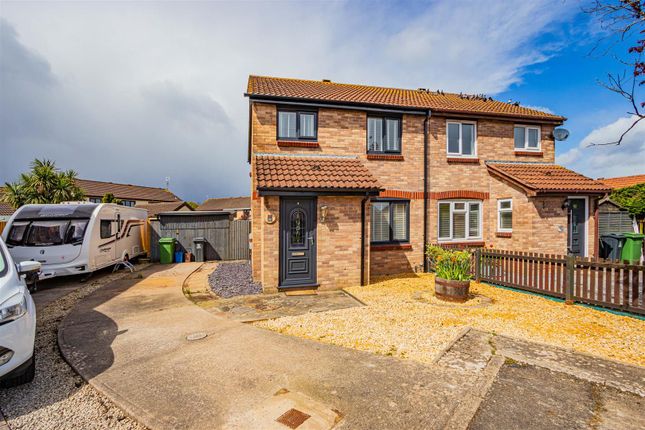 Thumbnail Semi-detached house for sale in Aster Close, St. Mellons, Cardiff