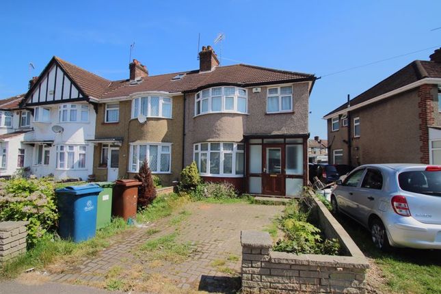 Thumbnail Semi-detached house to rent in Abercorn Crescent, South Harrow, Harrow