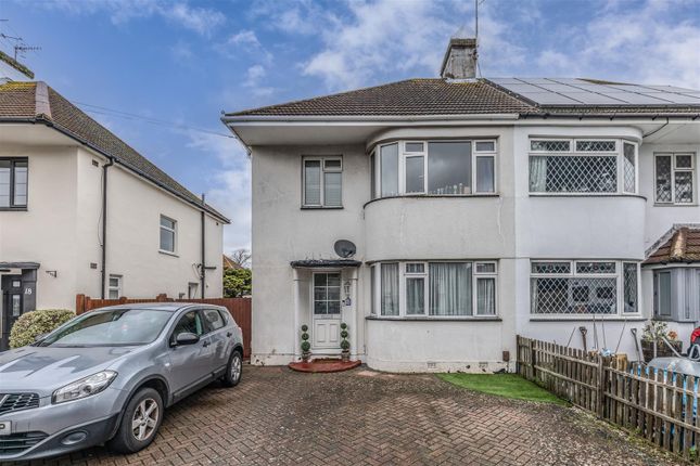 Semi-detached house for sale in Ardsheal Close, Broadwater, Worthing