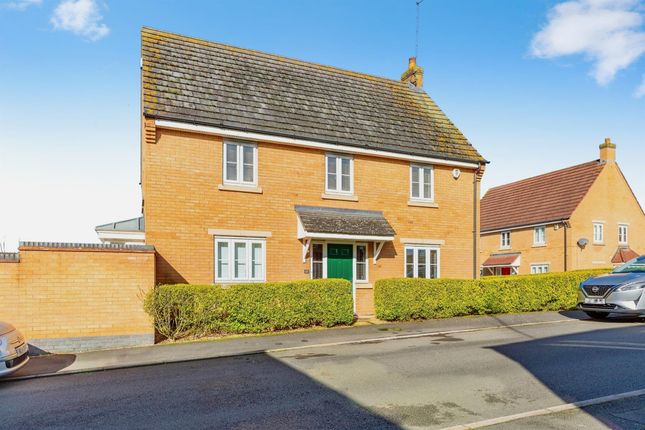 Thumbnail Detached house for sale in Brooks Close, Wootton, Northampton