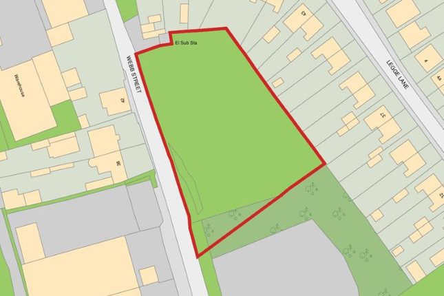 Thumbnail Land for sale in Land Fronting Webb Street, Coseley, Bilston, West Midlands