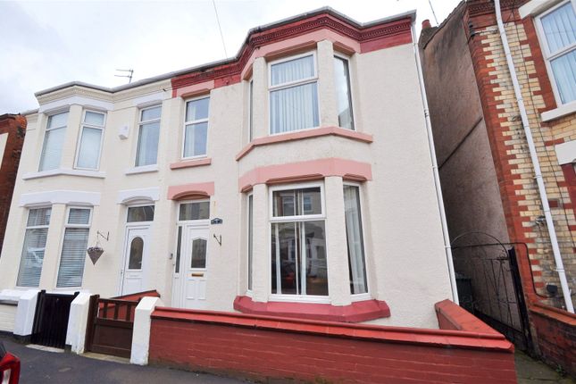 Thumbnail Semi-detached house for sale in Seaview Avenue, Wallasey