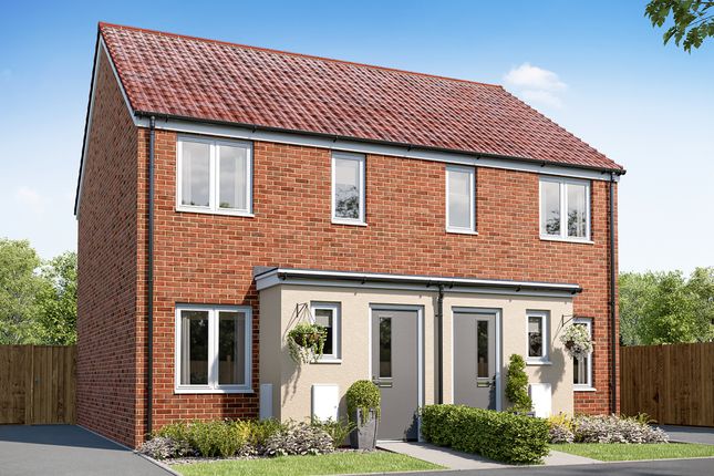 Thumbnail Semi-detached house for sale in "The Alnwick" at Howsmoor Lane, Emersons Green, Bristol