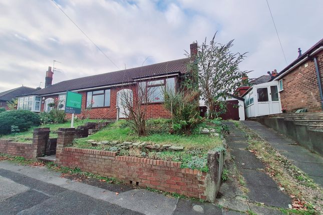 Thumbnail Semi-detached bungalow to rent in Wingate Drive, Whitefield, Manchester