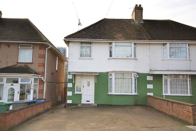 Semi-detached house for sale in St James Gardens, Wembley, Middlesex