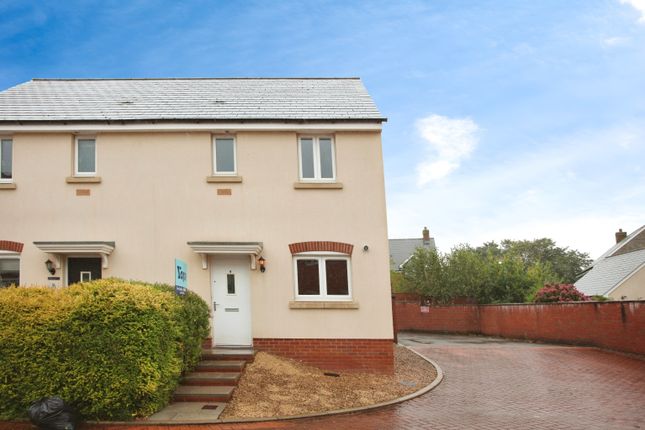 Thumbnail Semi-detached house for sale in Llys Glas Y Gors, Coity, Bridgend