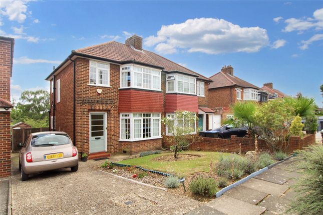 Thumbnail Semi-detached house for sale in Netherby Gardens, Oakwood, Middlesex