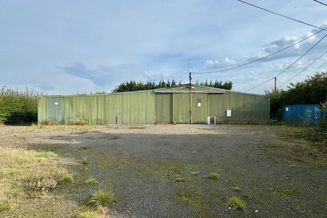 Front Of Barn With Yard