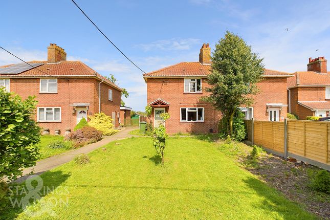 Semi-detached house for sale in Rectory Road, Dickleburgh, Diss