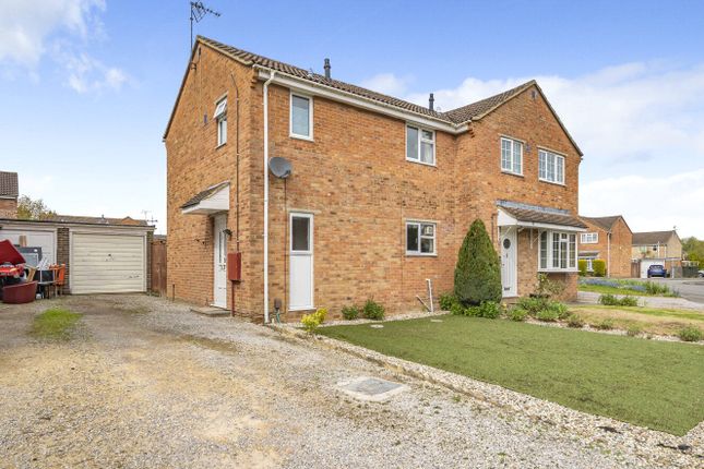 Thumbnail Semi-detached house for sale in Woodchester, Westlea, Swindon, Wiltshire