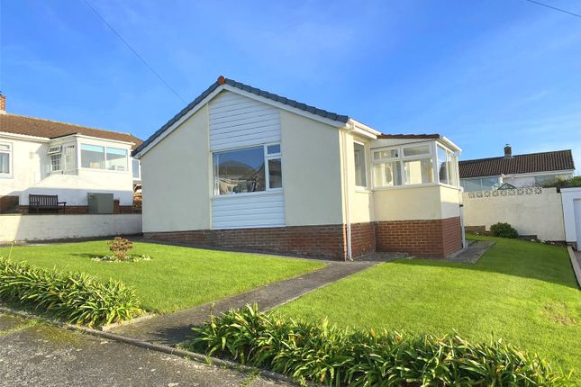 Thumbnail Bungalow for sale in Trelawney Avenue, Poughill, Bude, Cornwall