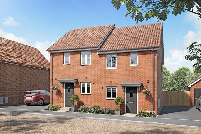 Thumbnail Semi-detached house for sale in "The Canford - Plot 474" at Brooke Way, Stowmarket