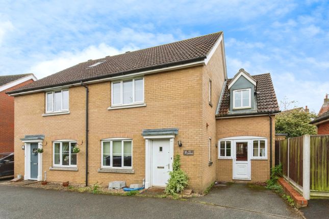 Semi-detached house for sale in Goldfinch Close, Stowmarket