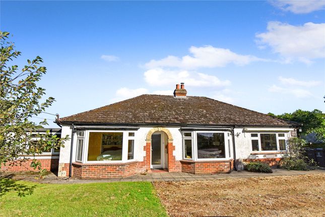 Thumbnail Detached bungalow for sale in The Sands, Woodborough, Pewsey