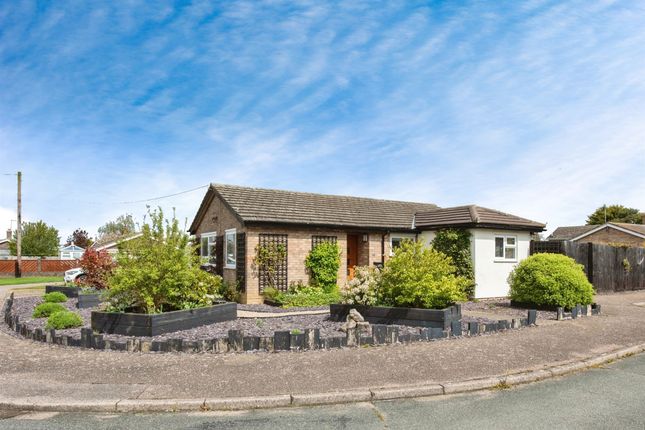 Thumbnail Detached bungalow for sale in Cedar Close, Bacton, Stowmarket