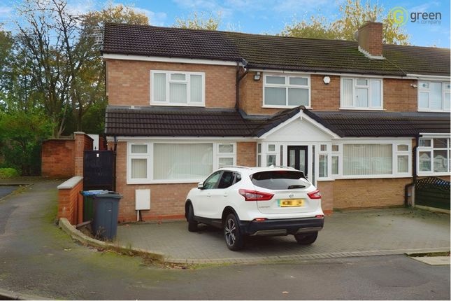 Thumbnail Semi-detached house for sale in Raleigh Croft, Great Barr, Birmingham