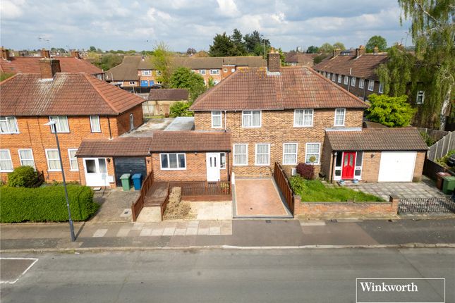 Thumbnail Semi-detached house for sale in Waghorn Road, Harrow, Middlesex