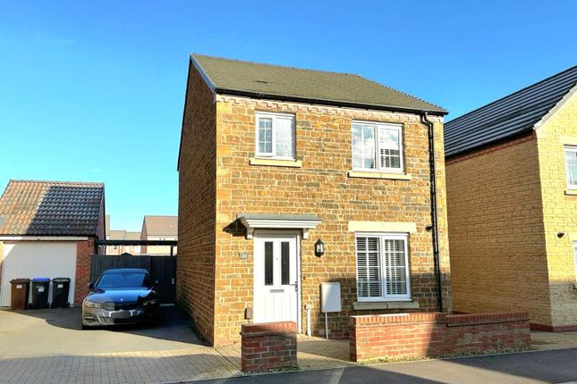 Thumbnail Detached house for sale in Mayfly Road, Northampton