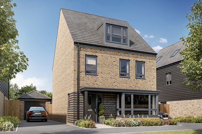 Thumbnail Detached house for sale in "The Willow" at Britannia Road, Northstowe, Cambridge