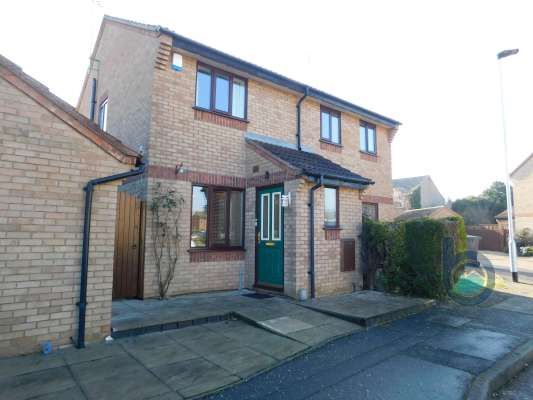 Thumbnail Semi-detached house to rent in Mealsgate, Peterborough