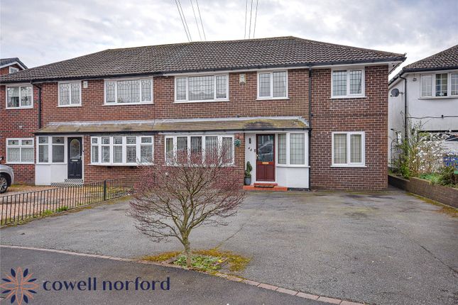 Semi-detached house for sale in Greenvale, Bamford, Rochdale