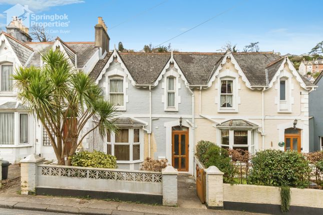 Terraced house for sale in Victoria Road, Dartmouth, Devon
