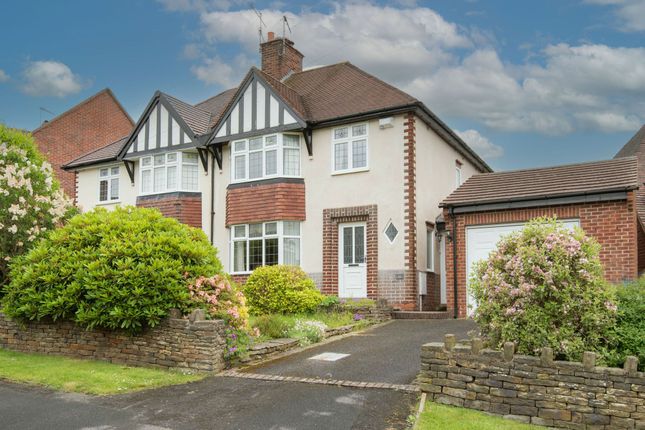 Thumbnail Semi-detached house for sale in Somersall Park Road, Chesterfield