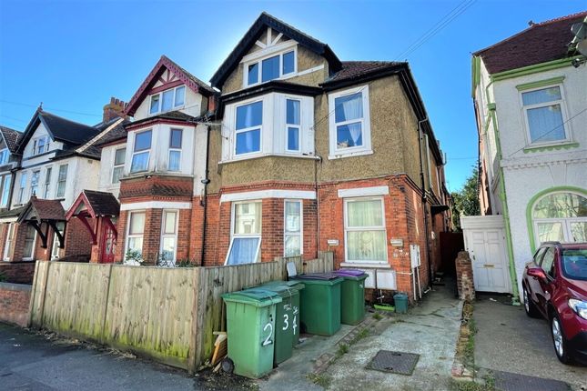 Thumbnail Semi-detached house for sale in Cheriton Road, Folkestone