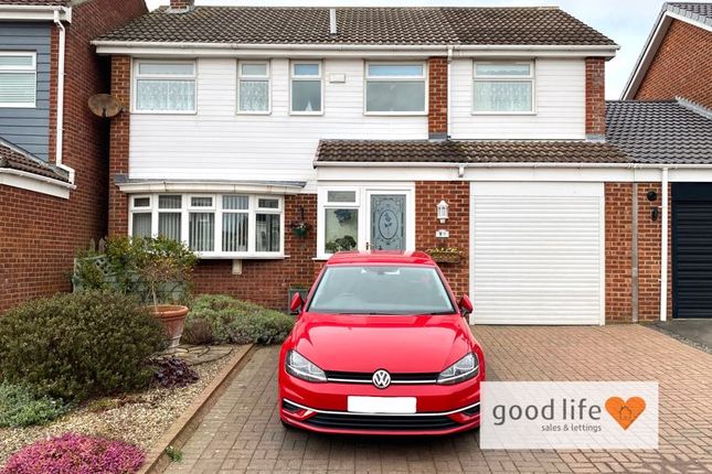 Thumbnail Detached house for sale in Hawsker Close, Tunstall, Sunderland