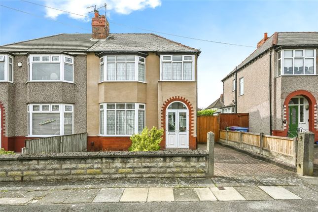 Semi-detached house for sale in Lovelace Road, Liverpool, Merseyside