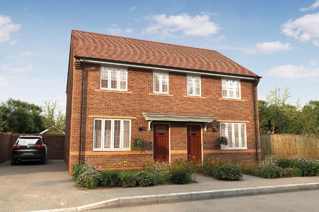 Thumbnail Semi-detached house for sale in "The Grovier" at Union Road, Onehouse, Stowmarket