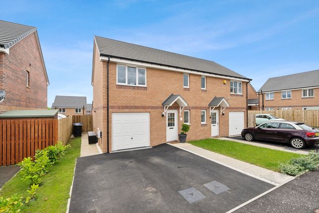 Thumbnail Semi-detached house for sale in Locomotive Drive, Larkhall