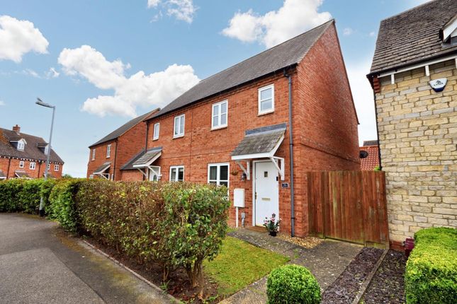 Thumbnail Semi-detached house for sale in Hawthorn Avenue, Mawsley, Kettering