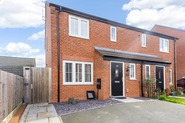Semi-detached house for sale in Dragon Fly Close, East Leake, Loughborough, Nottinghamshire
