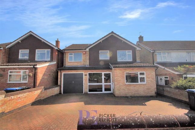 Thumbnail Detached house for sale in Browning Drive, Hinckley