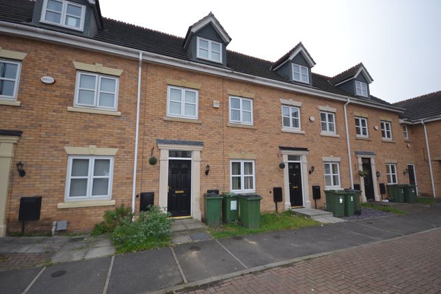 Thumbnail Town house for sale in Riseholme Close, Braunstone, Leicester