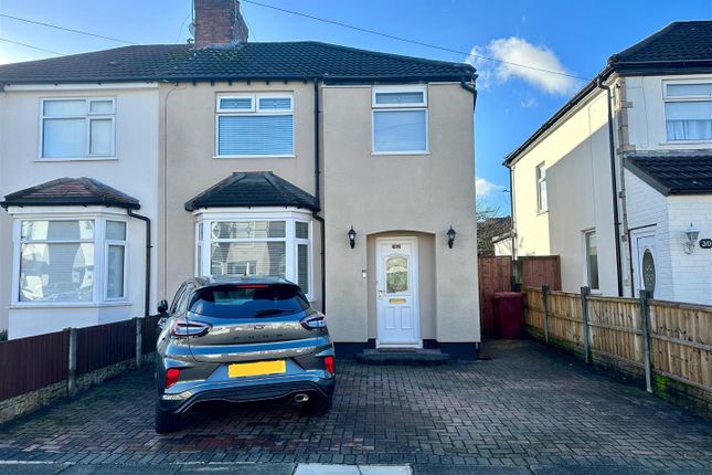 Semi-detached house for sale in Merton Drive, Huyton, Liverpool