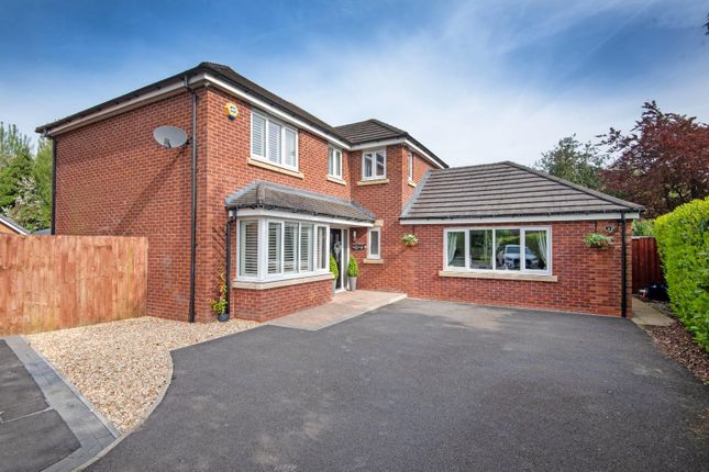 Thumbnail Detached house for sale in Heath Field Close, Lowton, Warrington