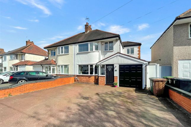 Thumbnail Semi-detached house for sale in Fabian Crescent, Shirley, Solihull