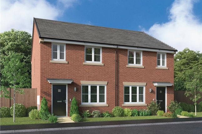 Thumbnail Semi-detached house for sale in "The Thirston" at Bent House Lane, Durham