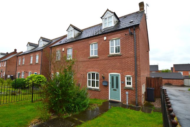 Thumbnail Semi-detached house to rent in Station Road, Bagworth, Coalville