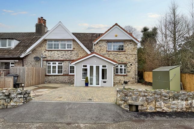 Semi-detached house for sale in Southleaze Cottage, Winscombe, North Somerset.